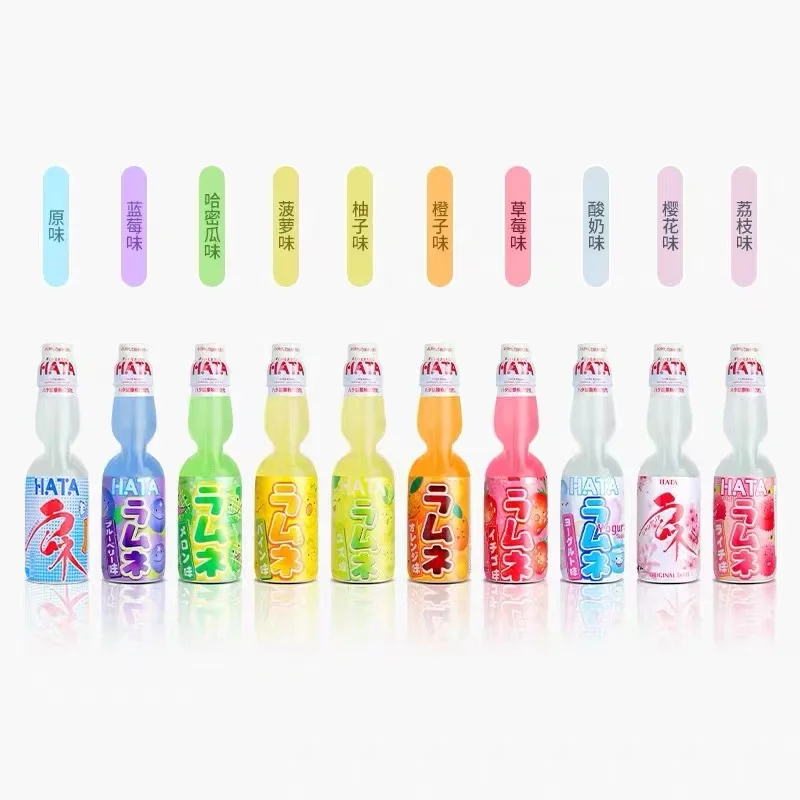 Japan Exotic Hada Wave Soda 200ML - Fruity Sparkling Water