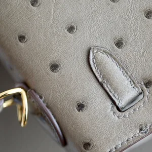 Customizable All Hand Sewn rare Leather Genuine Leather Ostrich crocodile Leather Premium Design Luxury Version for Women