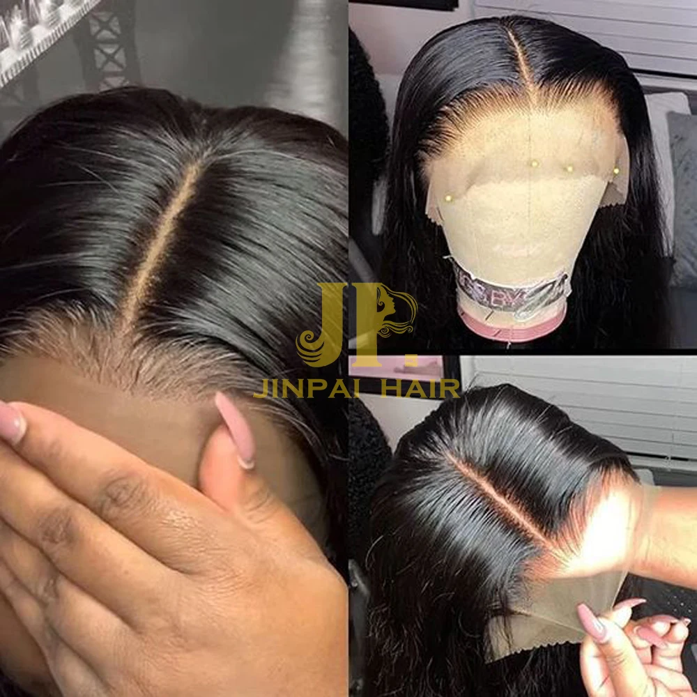 JP Top Transparent HD Lace Frontal Closure,Pre Plucked HD Lace Frontal With Baby Hair,HD Swiss 13x6 13x4 Lace closure wigs