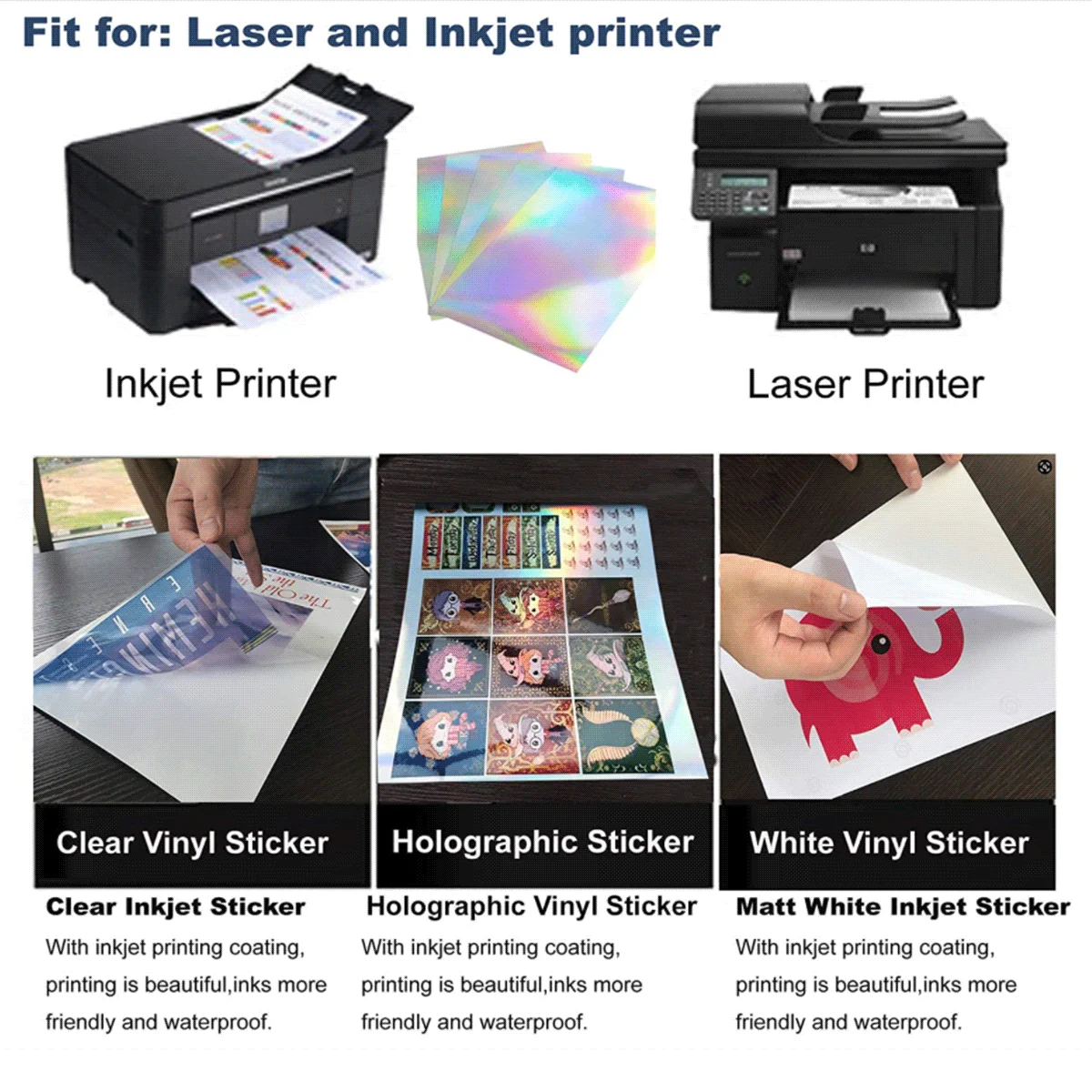 Sticker Paper Laser Printer