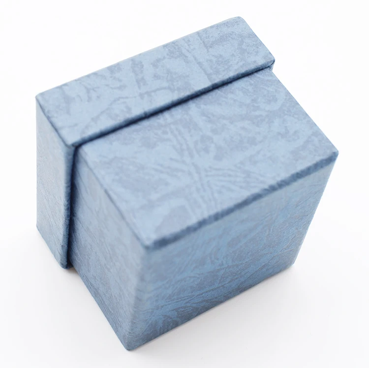 Высококачественная подарочная плоская Экологически чистая шкатулка для ювелирных изделий на заказ