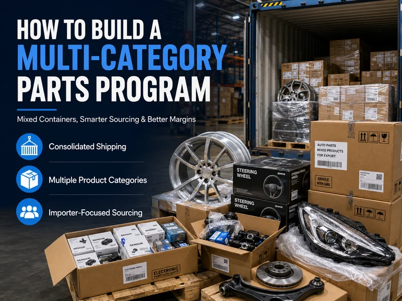 Multi-Category Parts Program Guide for Importers | KEHO