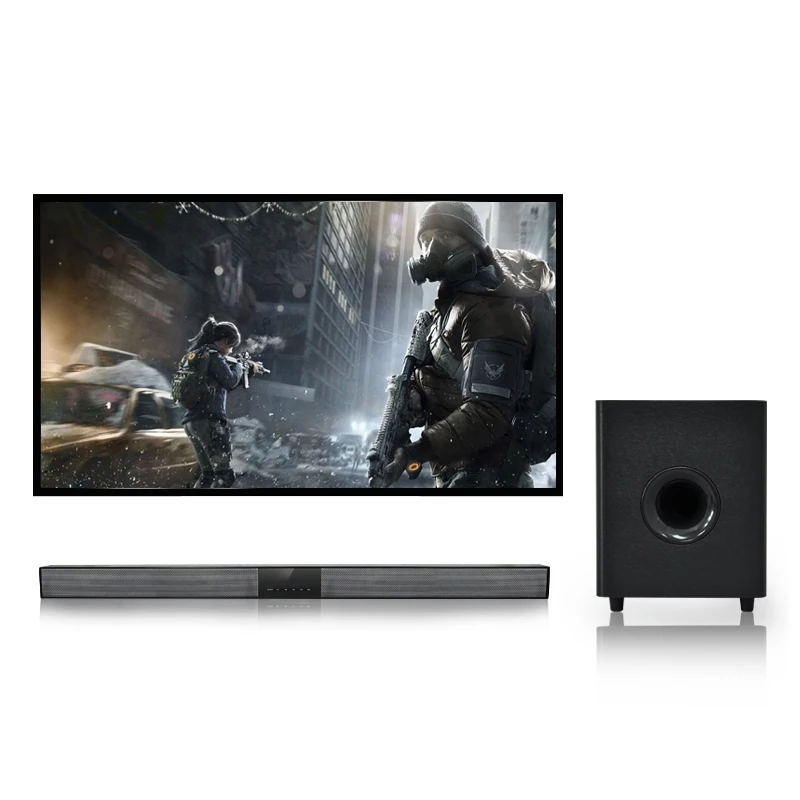 Home Theatre System Best Sound Bluetooth Soundbar Subwoofer Led TV Wall Mounted Speakers