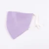 Purple 100%6A Grade mulberry silk face cover