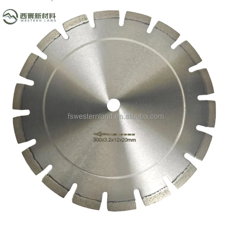 New concrete saw blade with premium diamond segments
