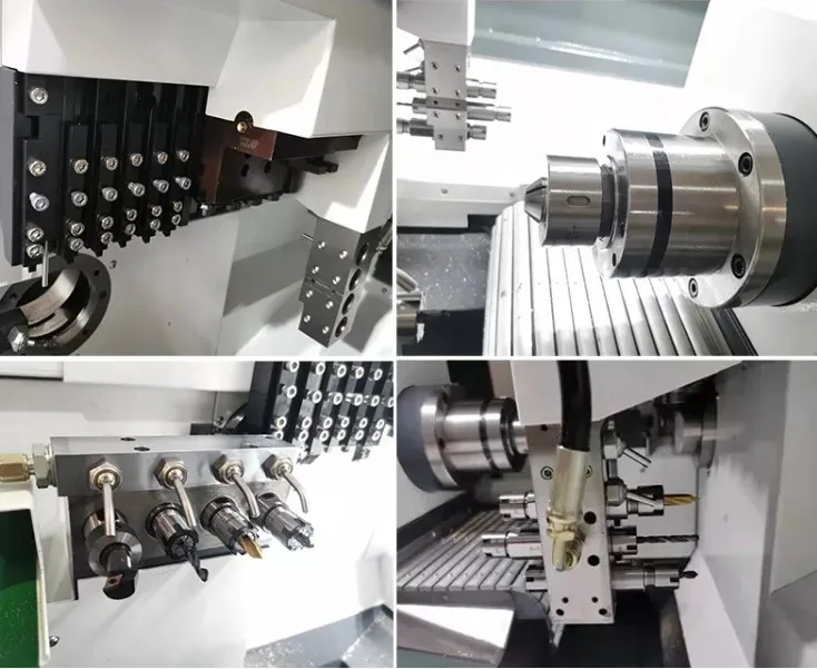 High Quality Dual Spindle Swiss Lathe Swiss Type 5 Axis Cnc Lathe Buy