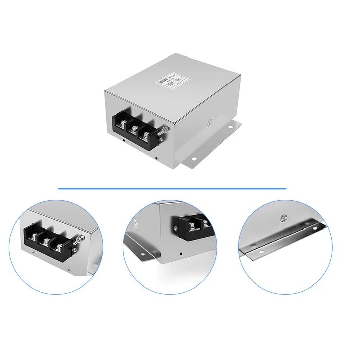 Three-phase power filter EMI Filter DAC6-D Series Rated Current 80A-200A