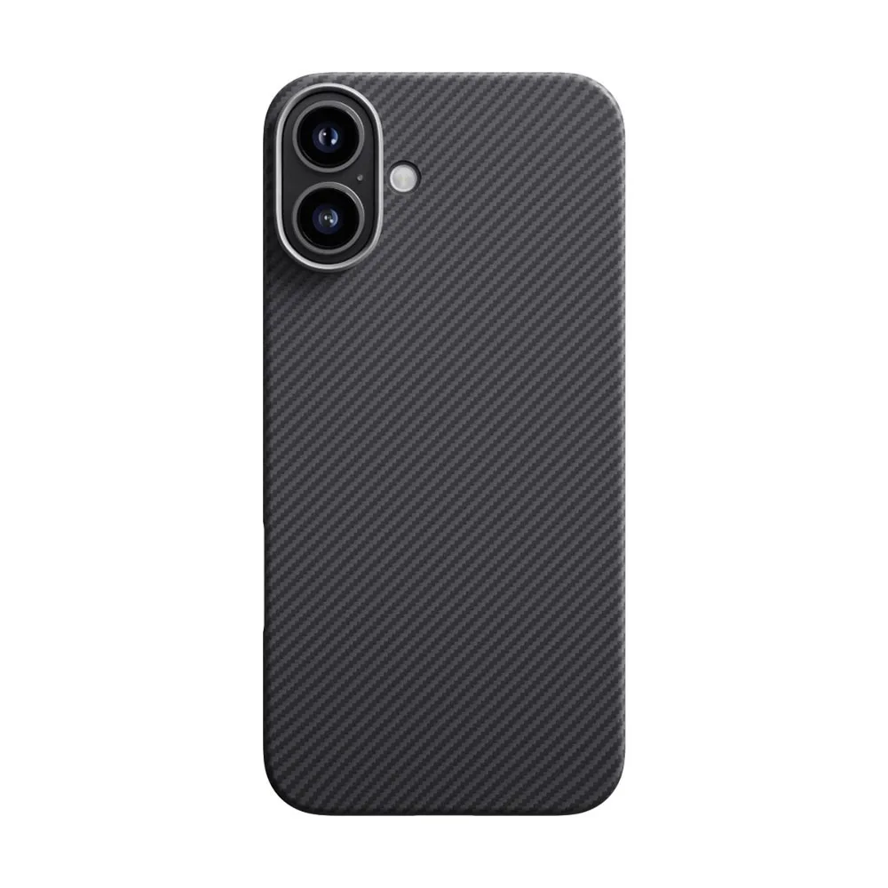 Laudtec Sjk875 Aramid Carbon Fiber Phone Case Simple Business Cover Thin Shell Lightweight For Iphone 16 15 14 13 Plus Pro Max