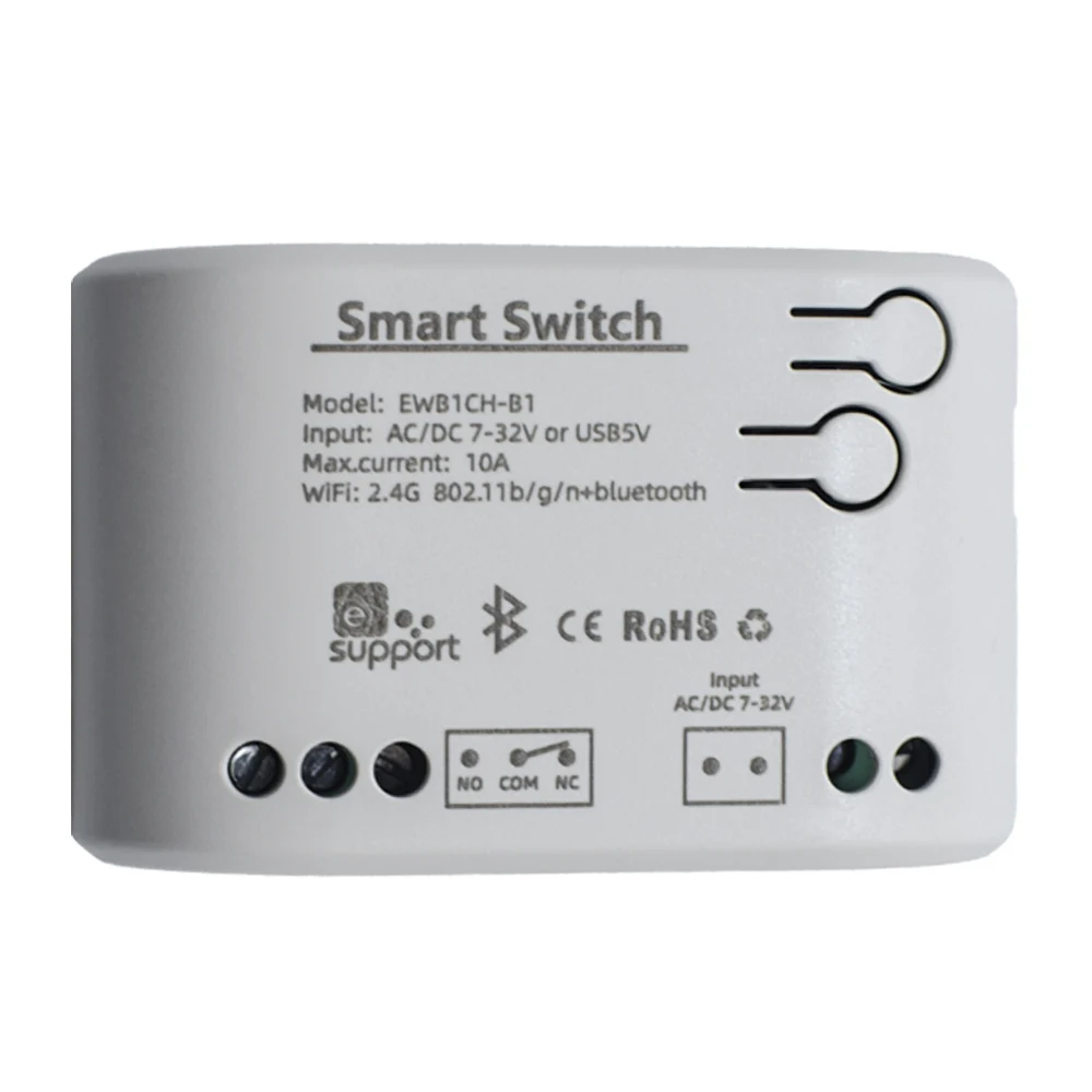 Produktbild von WiFi-Smart-Schalter DC 7–32V 10A – Vorwärts/Rückwärts Für Linearantrieb, Kompatibel Mit EWeLink & Alexa