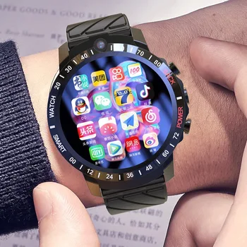 MT27 smartwatch hk9 waterproof Quad-core two cameras 4G+64G wifi Reloj 4G Android smart watch for men women 2024
