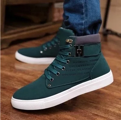 winter latest nice design fashion trend retro popular durable lace-up man casual shoes large size for men 38-48