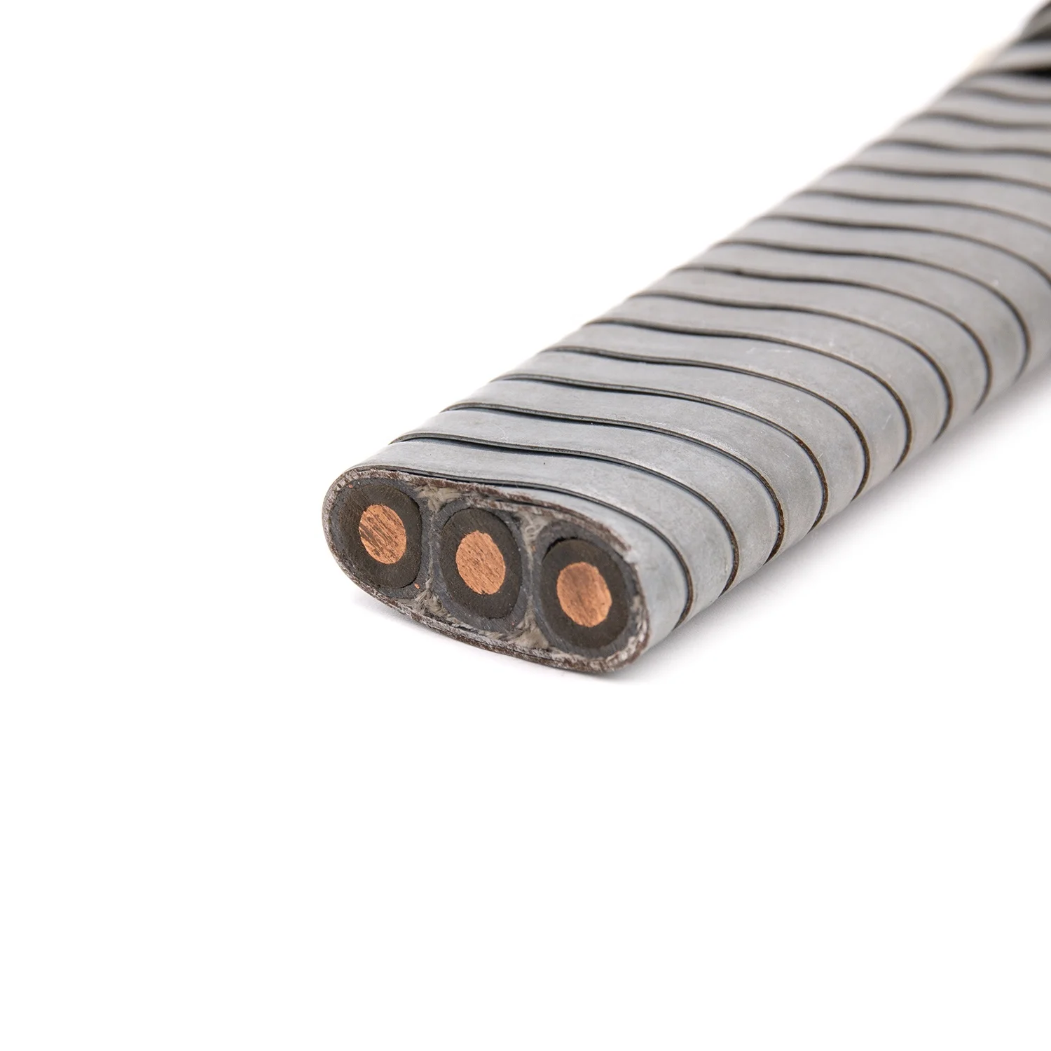 Submarine Power Cable 20mm2 Submersible Oil Pump Cable Submarine Electrical Cable