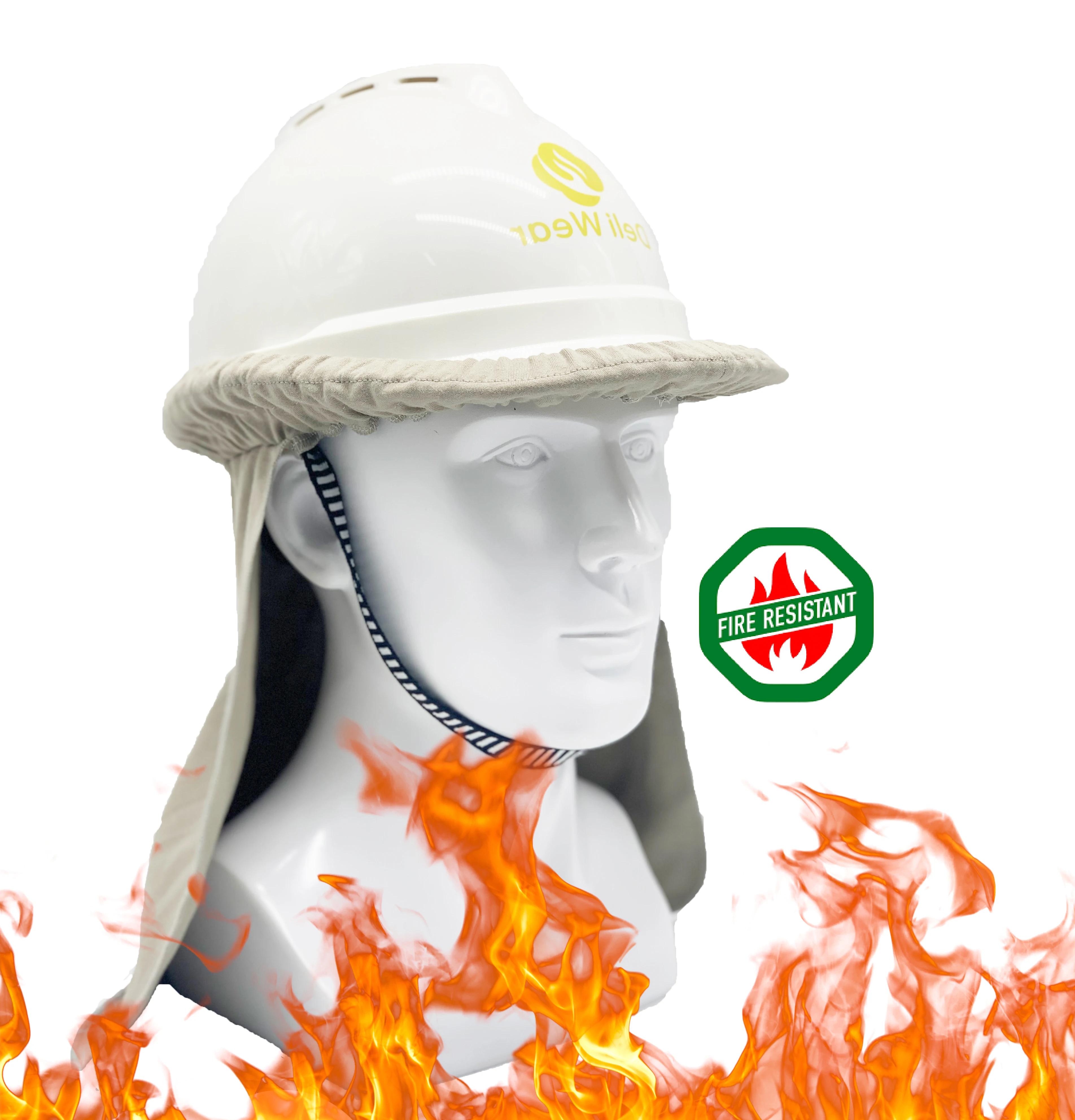 anti uv Flame Resistant neck shade
