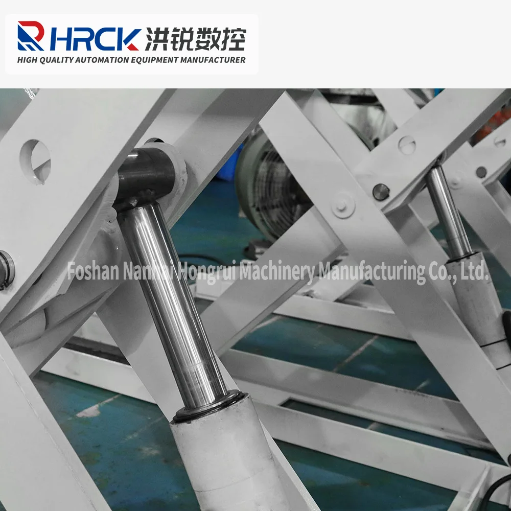 Foot Pedal Control Hydraulic Lift Table Smooth Lifting for Seamless Woodworking Panel Transportation