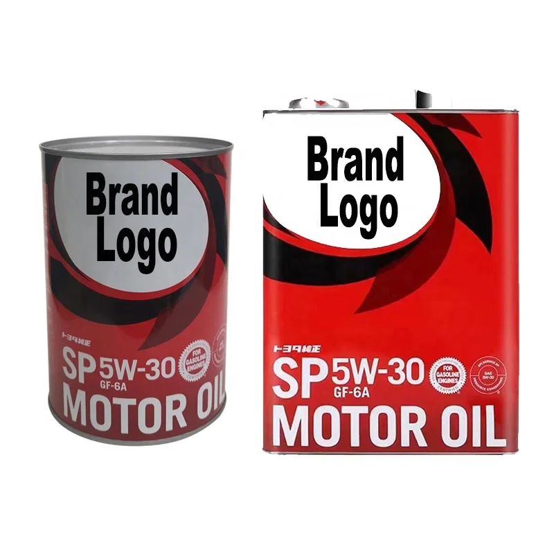 Japan Fully Synthetic Motor Engine Oil Brand Lubricants Engine Change 5W-40 0W20 Engine Oil for Toyota 5E