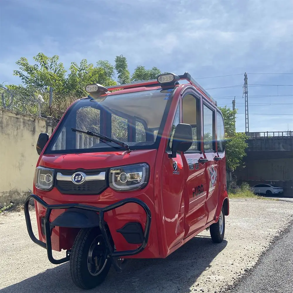 Free Shipping Tuk Mobile Camper Van Bus Mit Tren Mirror Trade Enclosed Gas Closed Scooter  Electric Tricycle Trike