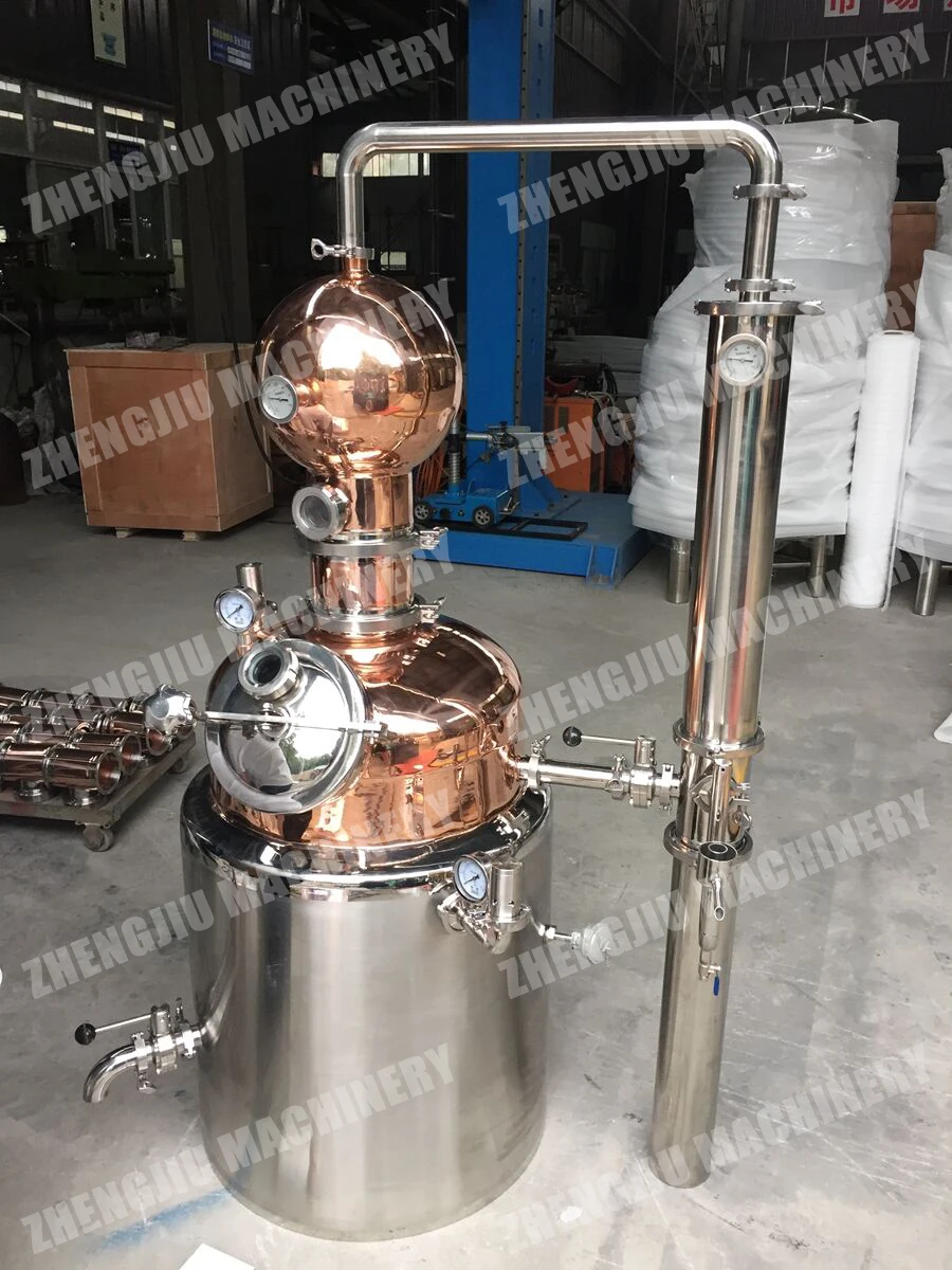 200l Vodka Reflux Mini Distillation Column Home Alcohol Distiller
