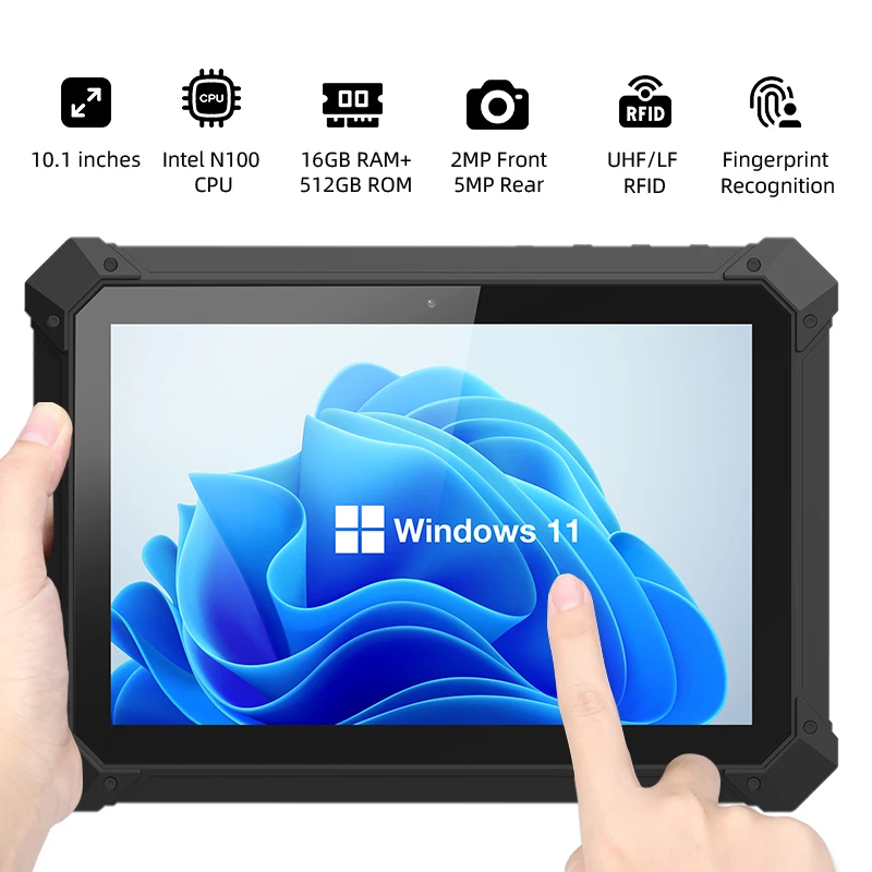 Rugged Windows 10 Tablet 10.1