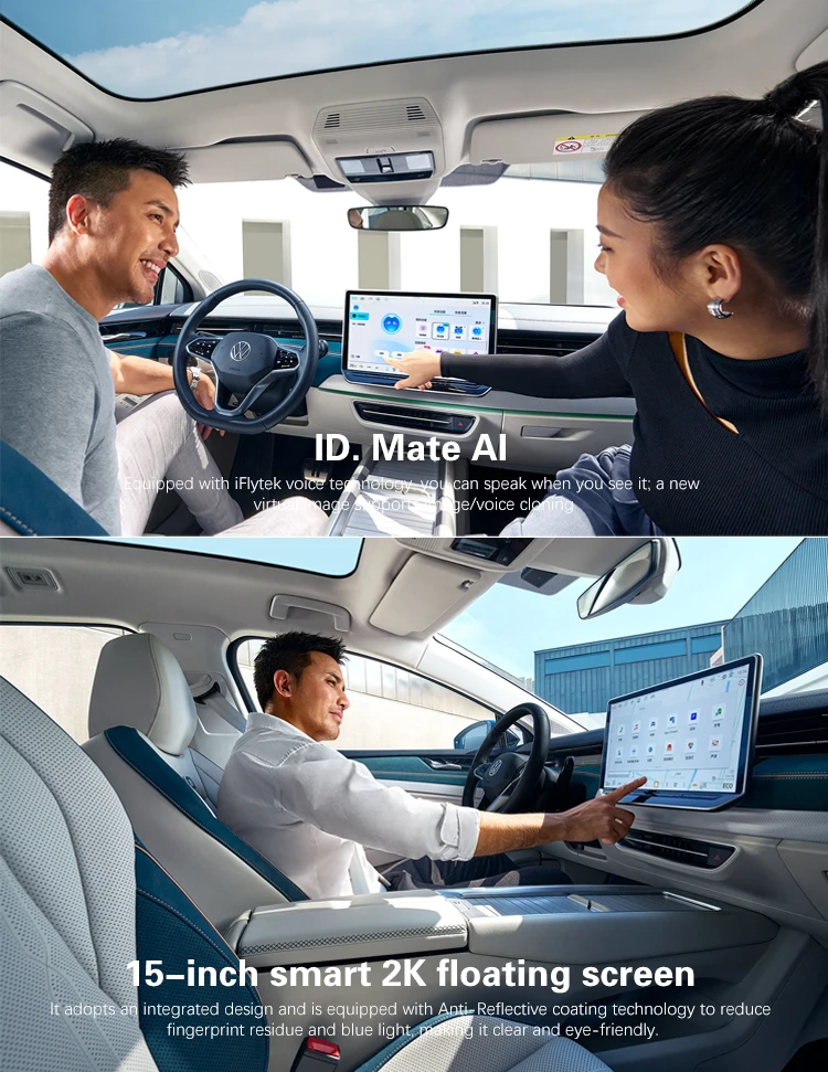 2024 New Energy Vehicle Vizzion SUV VW ID7 ID.7 Vizzion 2WD 4WD EV Car 5 Seats VW ID7 Volkswagen Adult Electric Car
