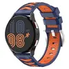 Midnight blue + orange