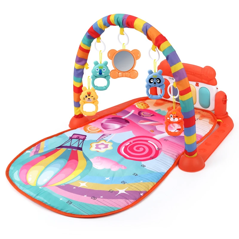 High Quality Early Development Musical Activity Baby's Piano Gym Mat