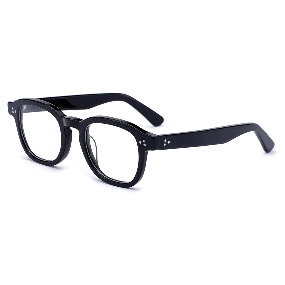 Retro Square Thickness Acetate Eyewear Eyeglasses Frames For Eye