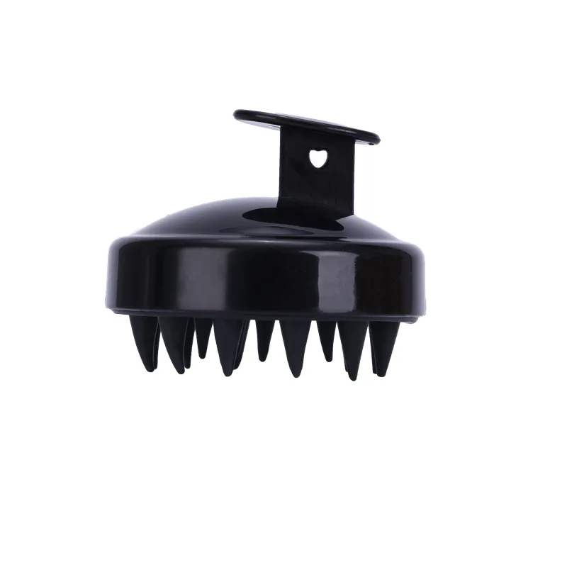 Factory Wholesale Soft Shampoo Brush Scalp Massage Hair Washing Brush Custom Logo Plastic Handle Detangling Hair Brush