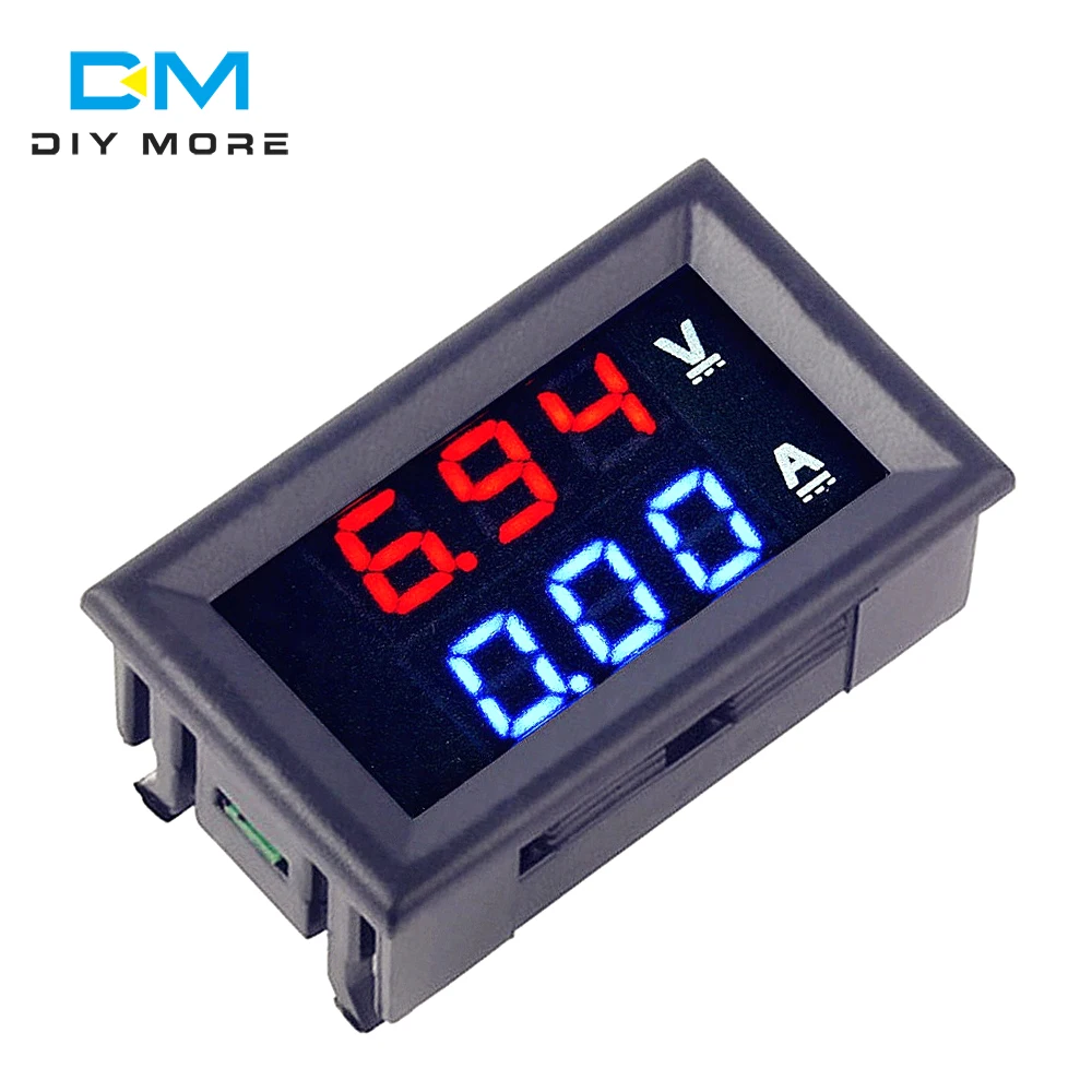0.28 blue red dual led display