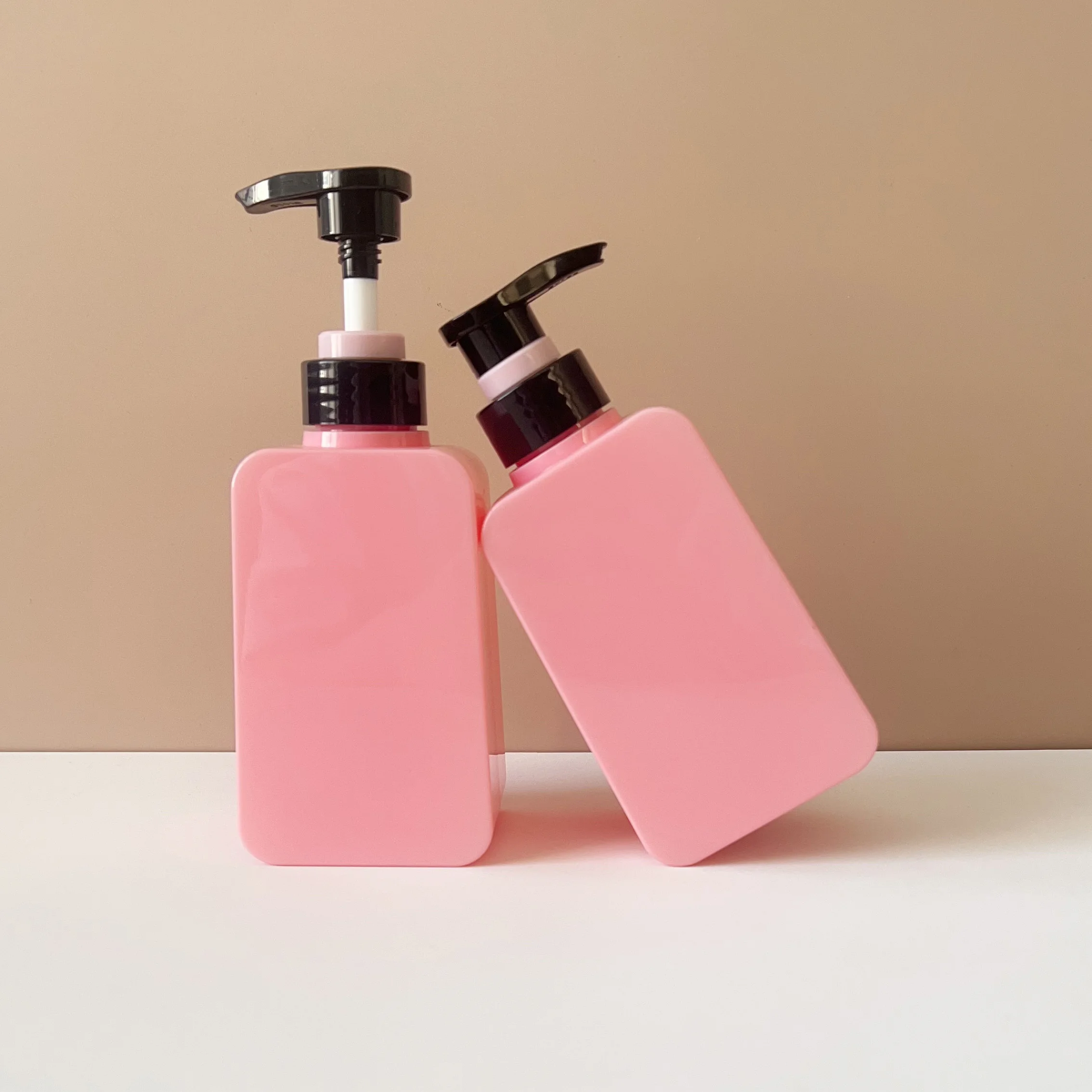 Factory Direct 50ml 250ml 450ml 750ml Petg Toner Shampoo Body Wash Scrub Plastic Bottle