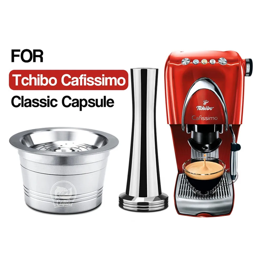 Icafilas-cápsulas De Café Reutilizables De Acero Inoxidable,Filtro De  Cafetera Para Caffitaly \u0026 Tchibo Cafissimo,Máquina Clásica - Buy De Café  Reutilizable De La Cápsula,Recargable Reutilizable Café Cápsula,De Acero  Inoxidable Recargable Cápsula De Café