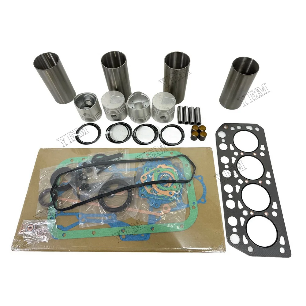 Overhaul Kit With Gasket Set Suitable for Mitsubishi K4D Universal Engine Parts 6