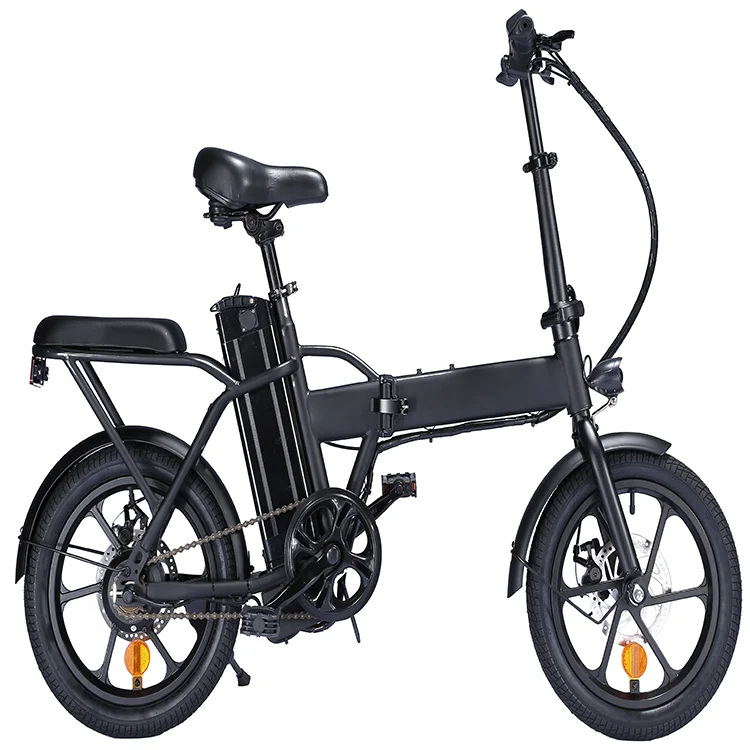 Poland Stock 36V 250W Motor Electric Bike 7.5Ah 16 Inch Wheel Foldable Electric Bicycle For Commute