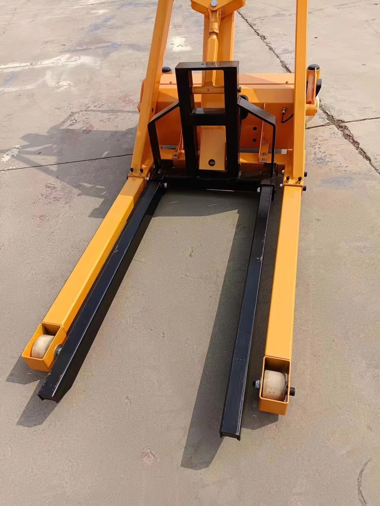 电动迷你叉车手动叉车液压自装载叉车