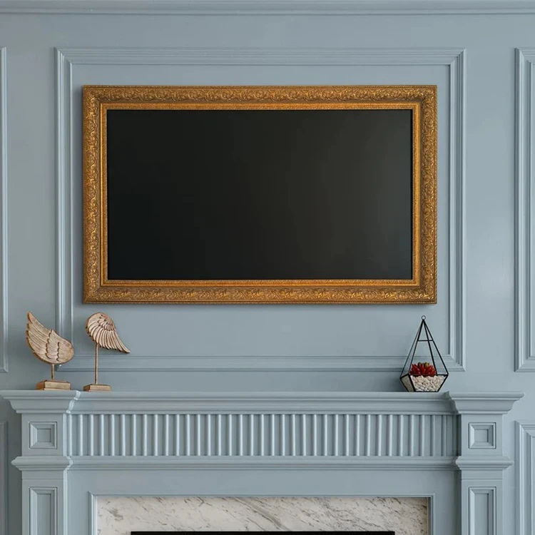 Wholesale French Large Classic Decorative Modern Gold Silver Black White Ornate Antique TV Picture Frame Moulding Suppliers