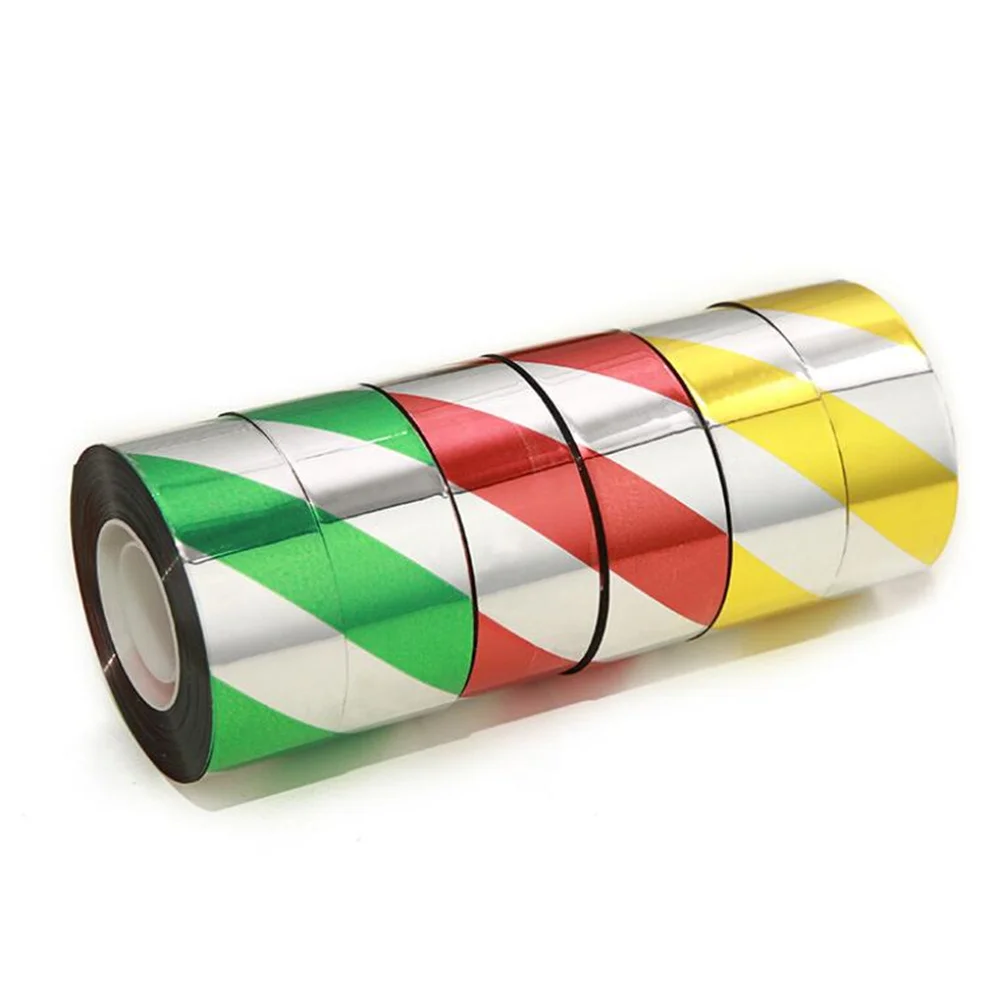 KIMISS ruban d'emballage cadeau 5 rouleaux de 245 mètres de ruban à paillettes cadeau total 2,5