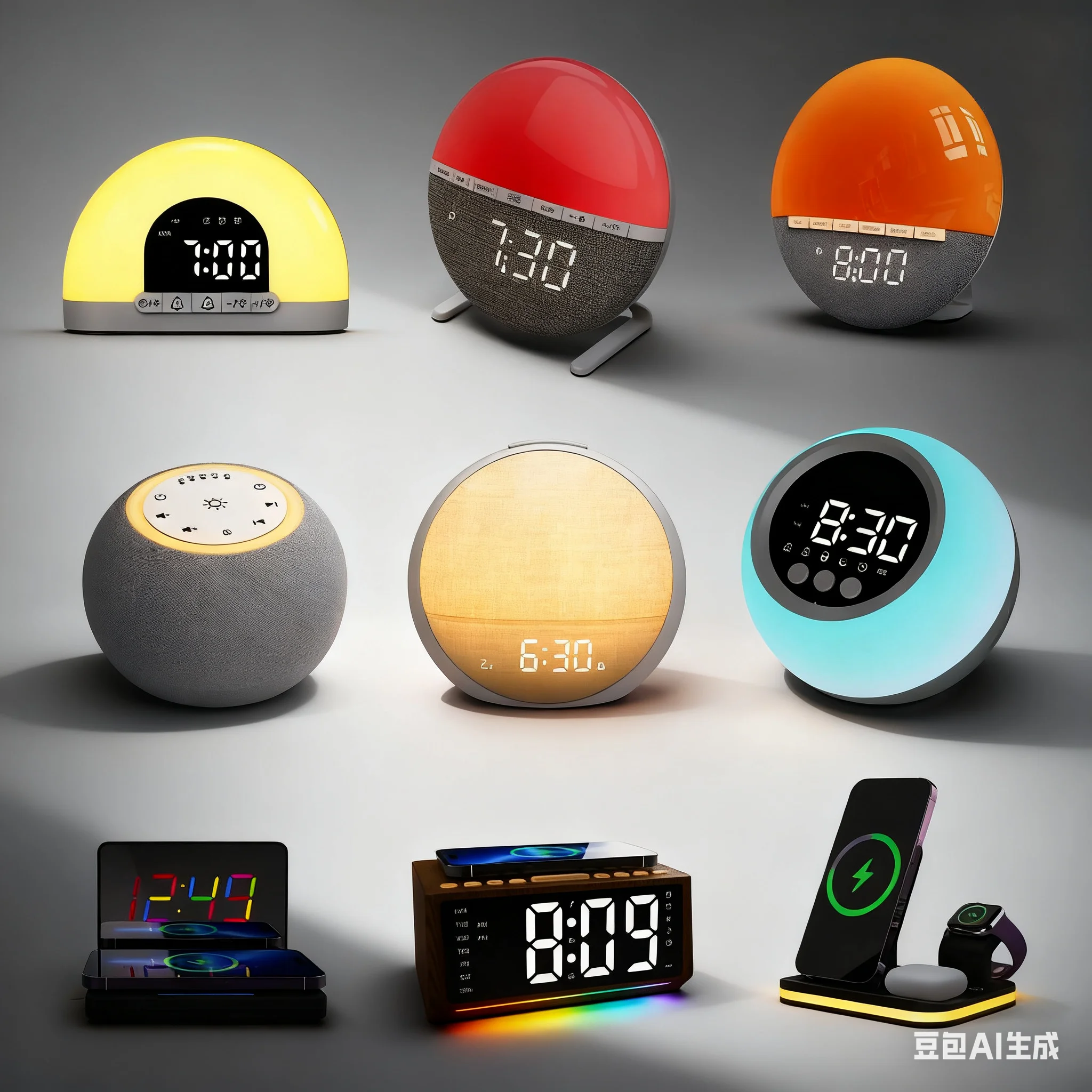 Upgrade Vibration Shaker Sleep Vibrate Alarm Clock3-Level Dimmer Usb Charging Port Clocks Bed Shaker