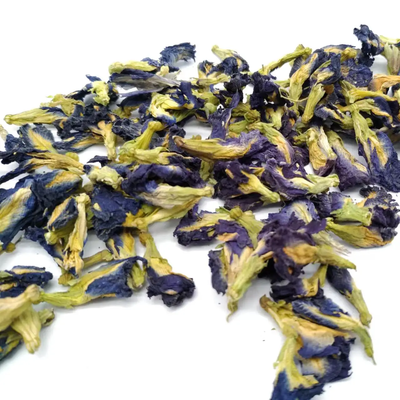 Source Supply Natural Blue Pigment Dried Butterfly Pea Flower Tea With