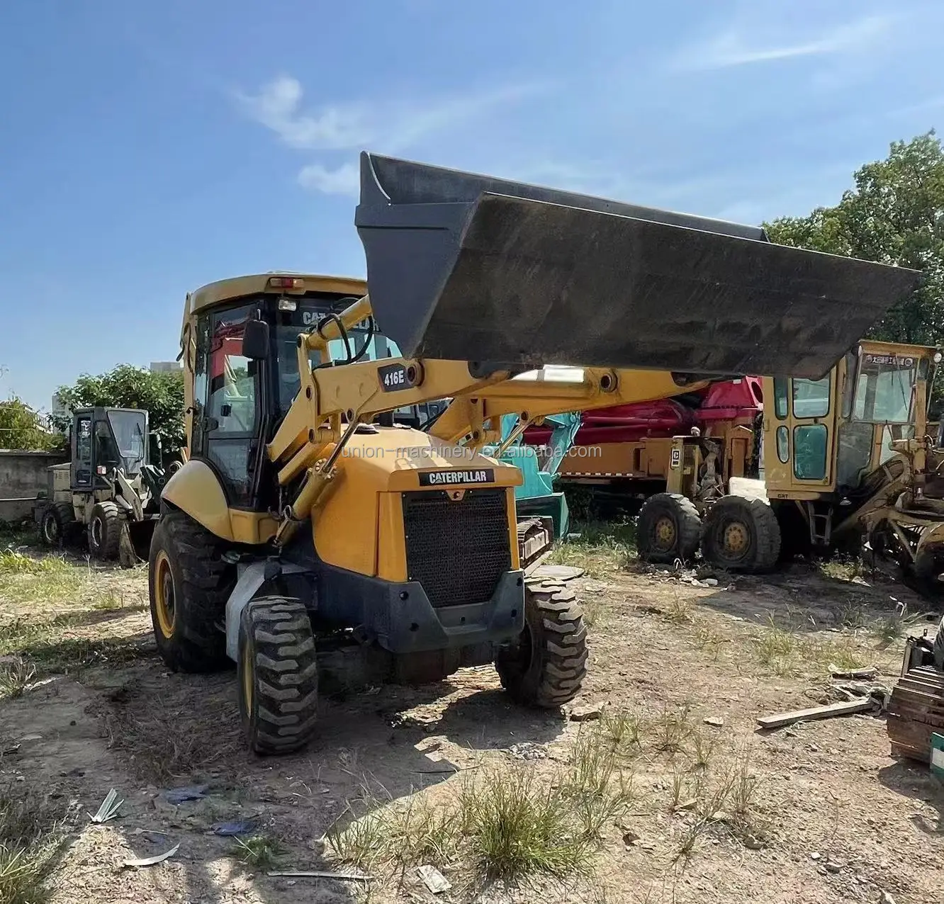 Usa Made Cheap Caterpillar 416e Backhoe Loader,Cat 416e Loader For Sale