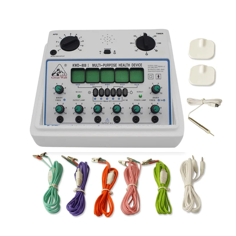 6 channels Electric Low-Frequency Electro Acupuncture Stimulator Acupuncture