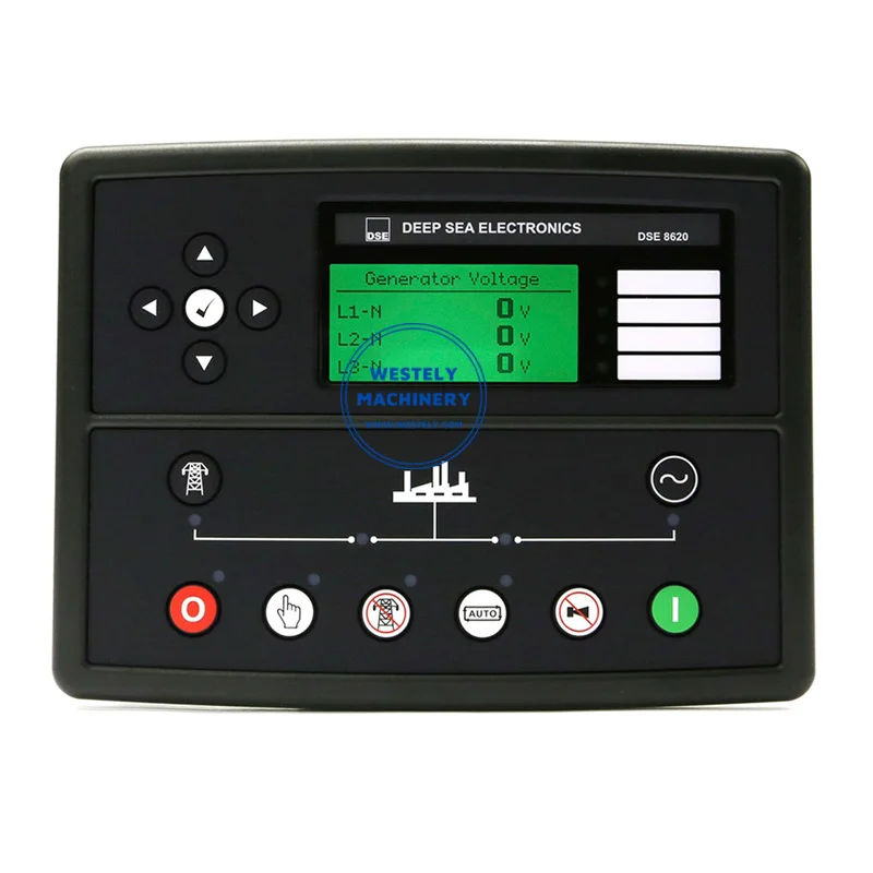 Original Diesel Generator Deep Sea DSE8620 Controller DSE 8620 Control Module Intelligent Controller Panel DSE8620MKII