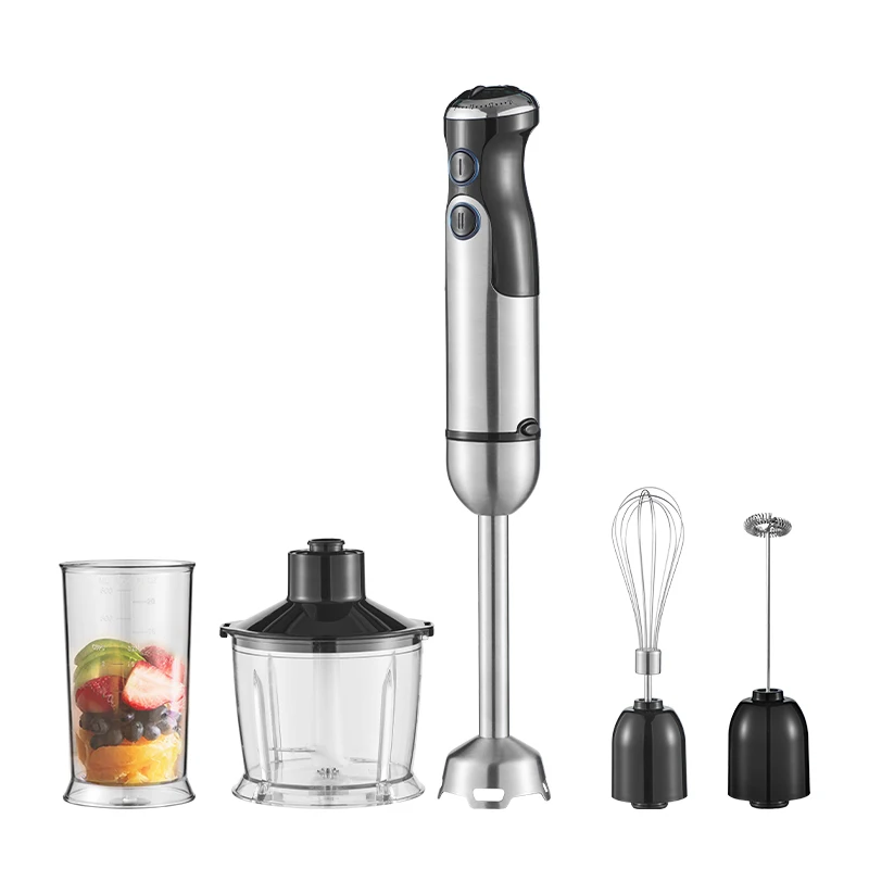 Zell 3In1 Immersion Hand Blender: 3Angle Adjustable With Variable