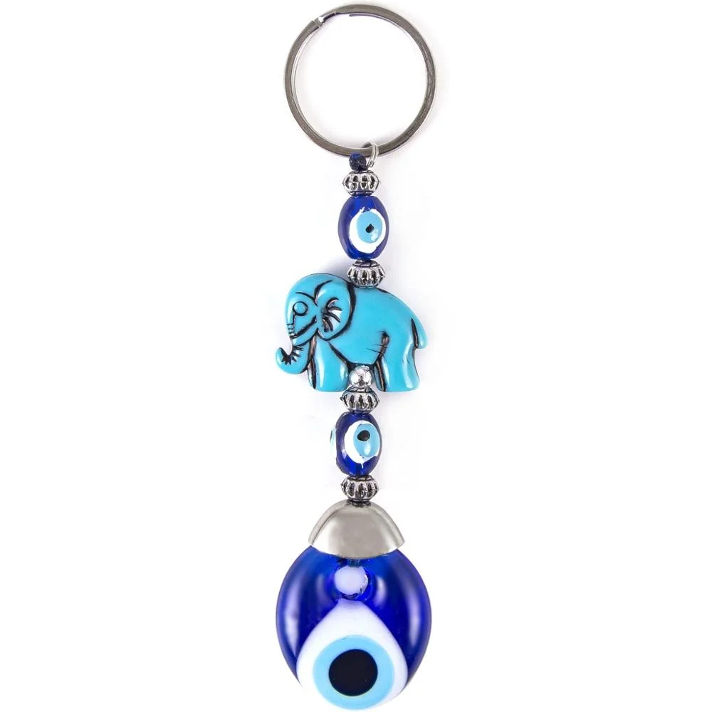 Слон фигурный сглаза бисер брелок Сделано в Турции