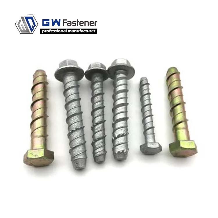 Gw Fastener M6 M8 M10 M12 Masonry Anchor Bolt Concrete Screw Bolt