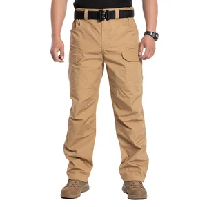 YINREN Men's Tactical Pants with Multiple Pockets for Outdoor Wear in Spring and Autumn