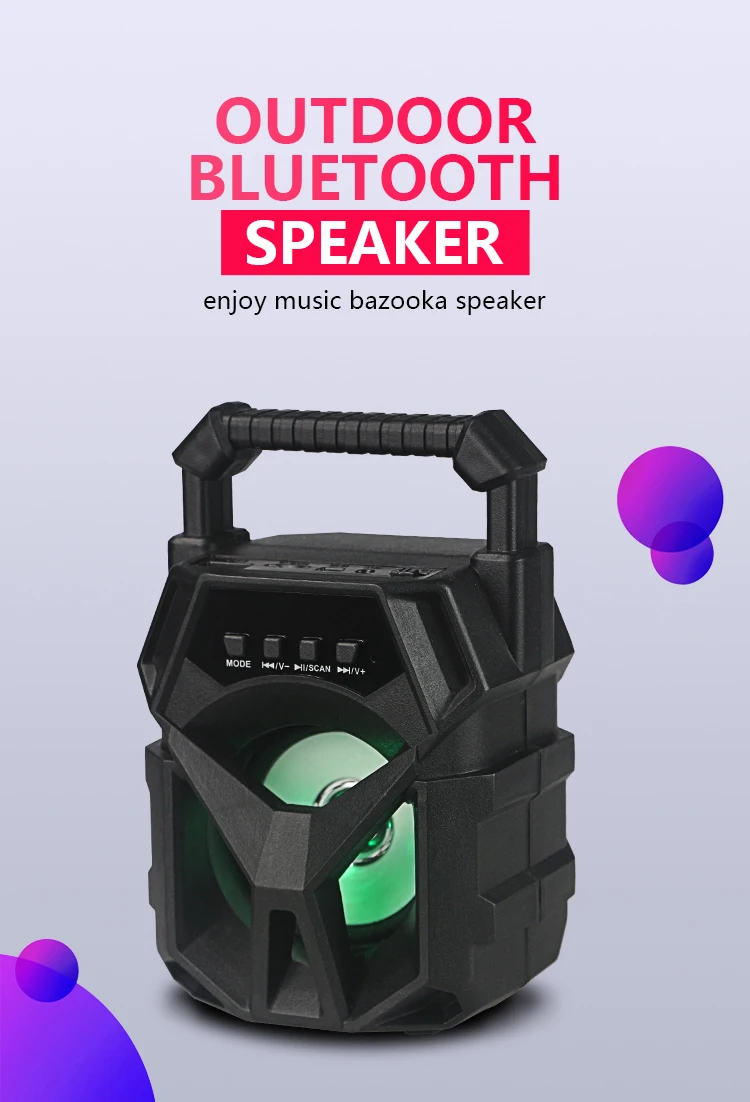 hooked mini portable speaker