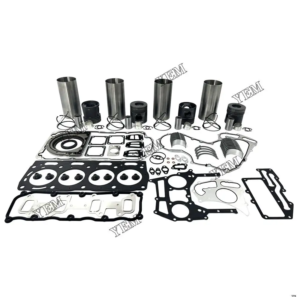 1104 Overhaul Kit With Cylinder Piston Rings Liner Gasket Kit Bearings for Perkins High Quality Diesel Engine Parts