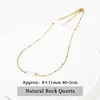 Natural white Rock Quartz