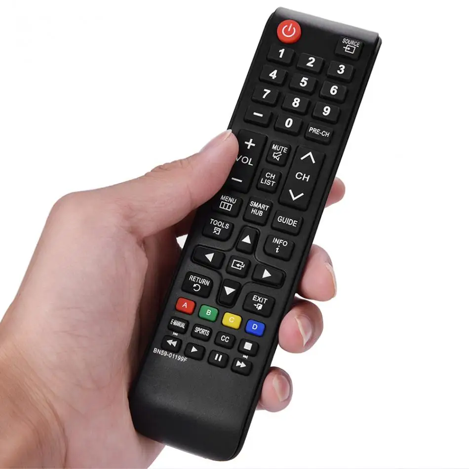 Universal BN59-01199F LED Smart TV Remote Control Replacement For Samsung TV Accessories with smart hub button