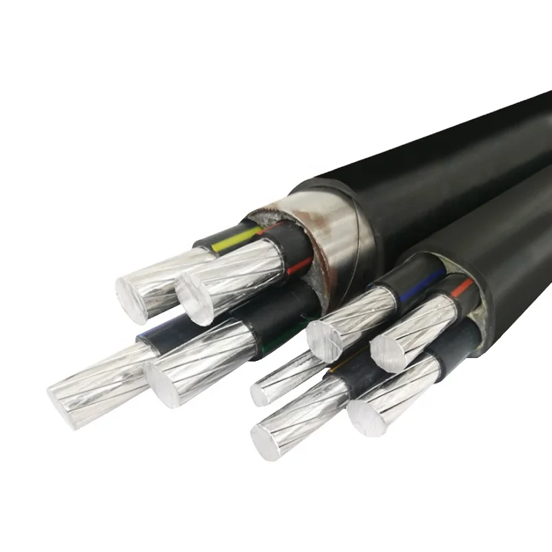 XPLE Core High Voltage Cable 3/4 Cores 35/50/70/95 Wire Aluminum PVC ZHONGYI Talk 8.7/15kv Construction Electrical Power Cable