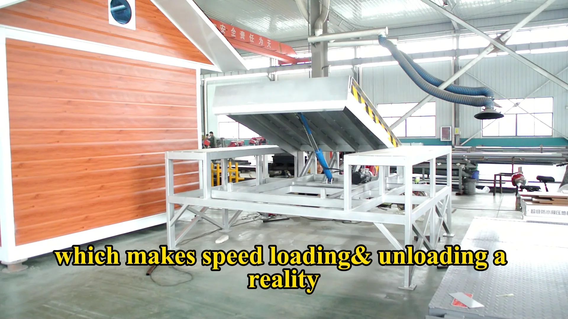 2024 Telescoping Lift Fixed Loading Yard Truck Ramp Unloading Ramps For 